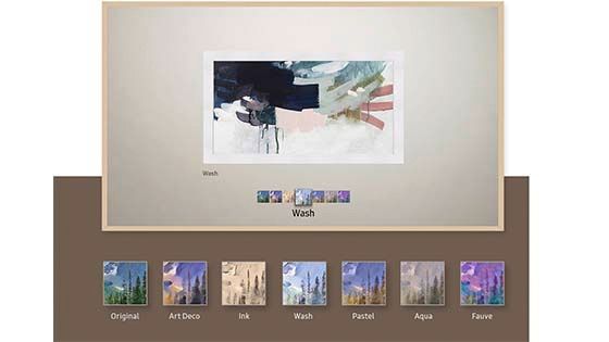 The Frame Smart 4K TV 2020 + Marco