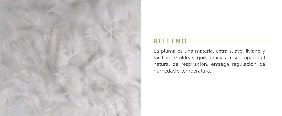 Relleno de Pluma
