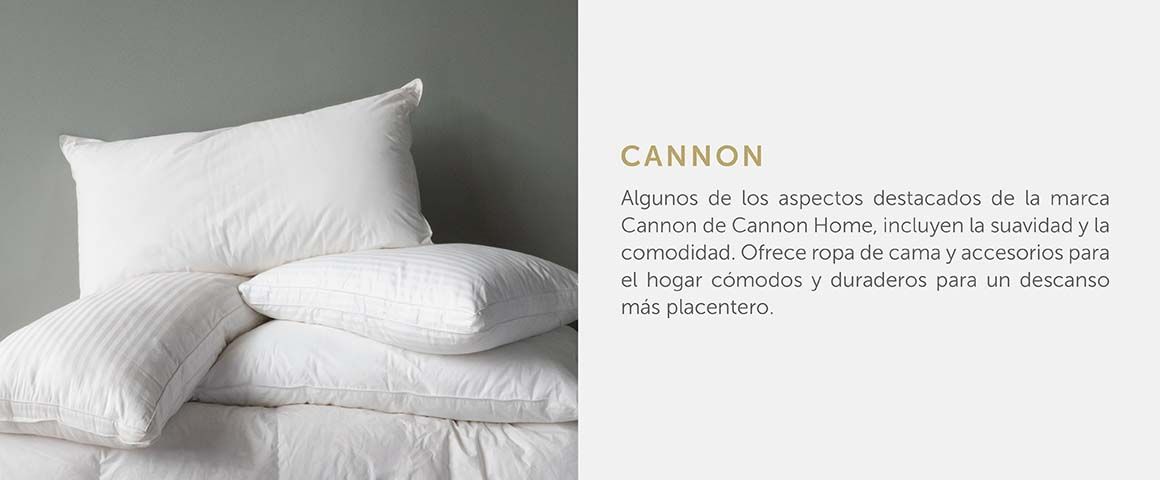 Almohadas Microfibra Cannon