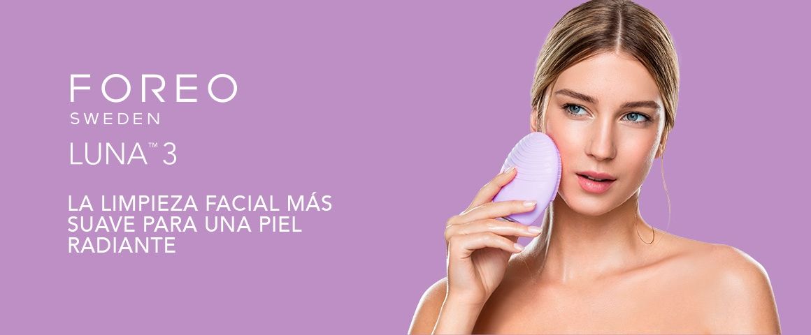 DISPOSITIVO DE LIMPIEZA & MASAJE FACIAL LUNA 3 PIEL SENSIBLE