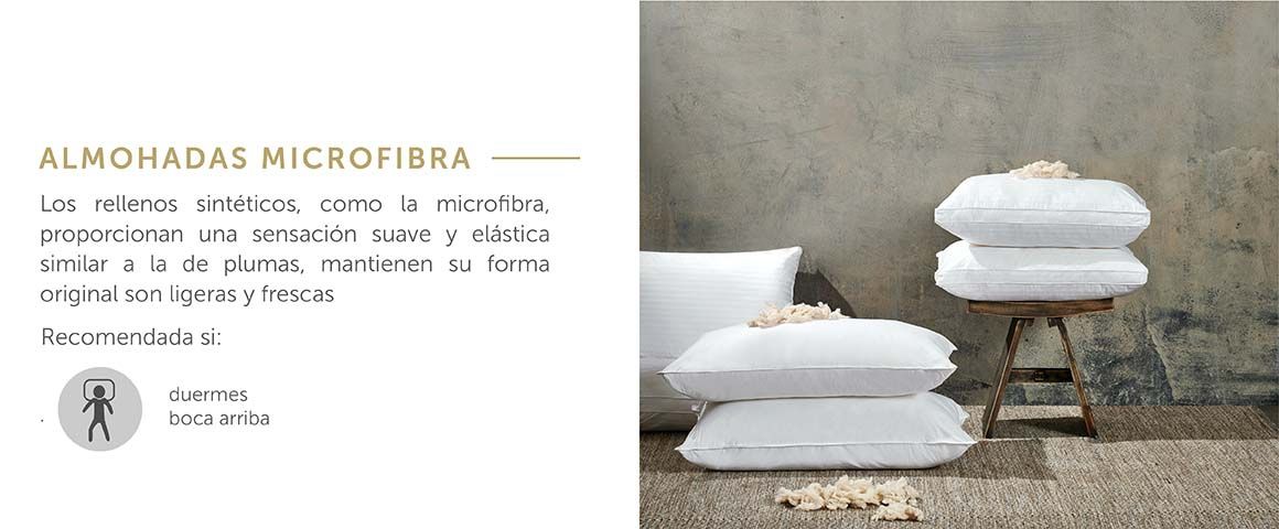 Almohadas Microfibra