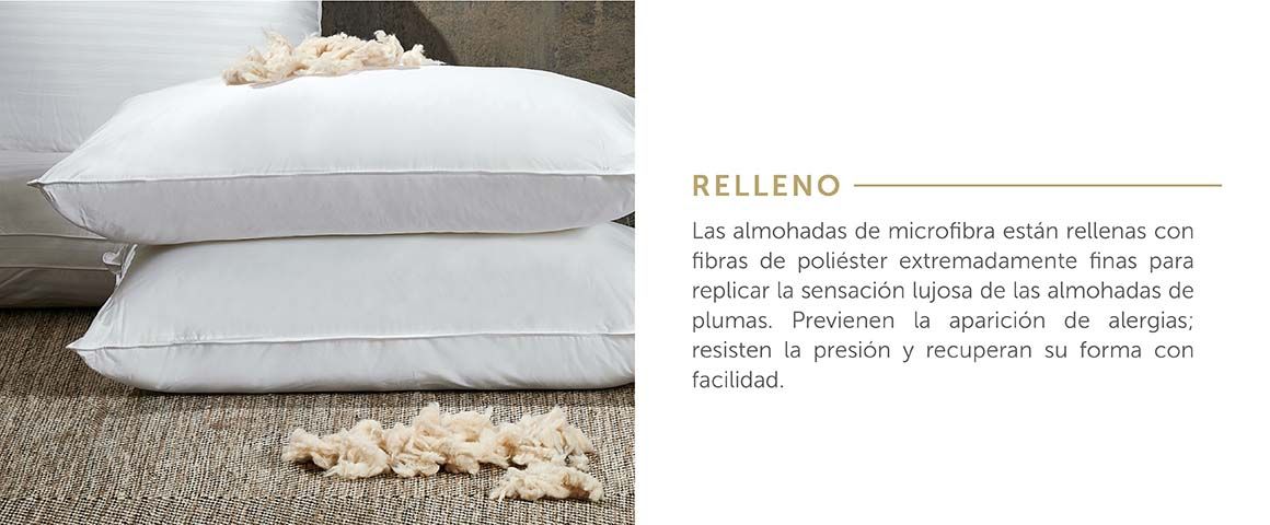 Relleno de microfibra