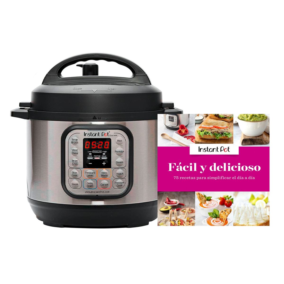 INSTANT POT - COMBO Instant Pot Multicooker DUO 30 + LIBRO RECETAS