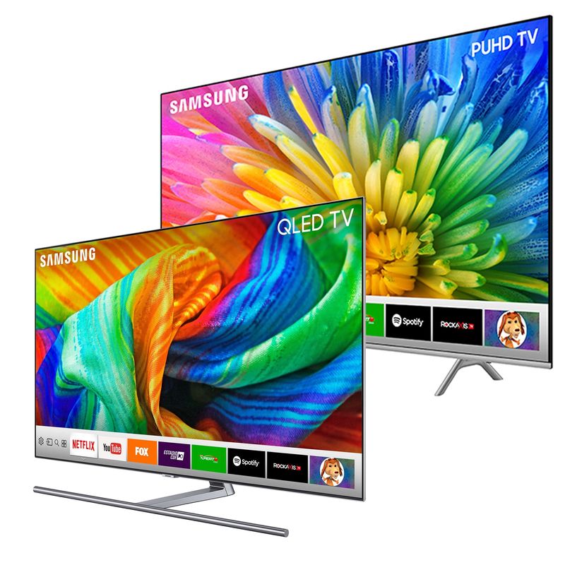 - Combo LED 82" NU8000 + QLED 55" QN55Q7 GRATIS