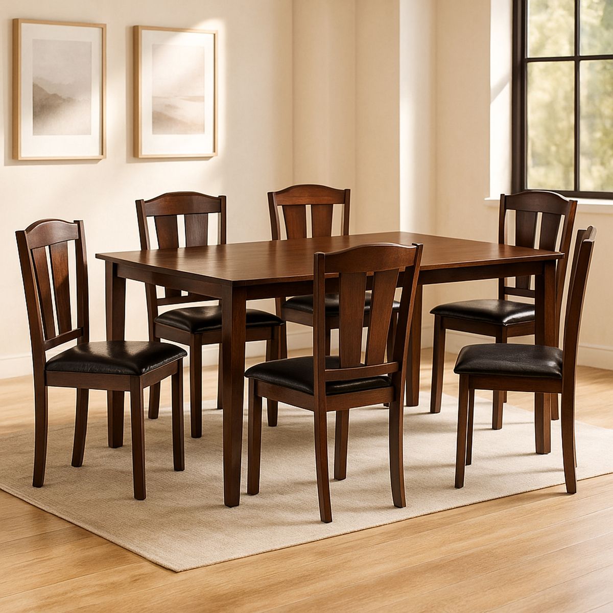 ROBERTA ALLEN - Juego de Comedor Donatello 6 Personas