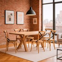 Juego de Comedor Riviera 6 Sillas