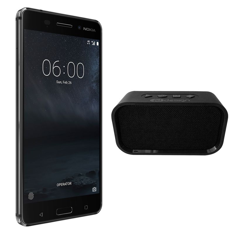  - Smartphone Nokia 6 32GB + Parlante Porta DD - DSOUND