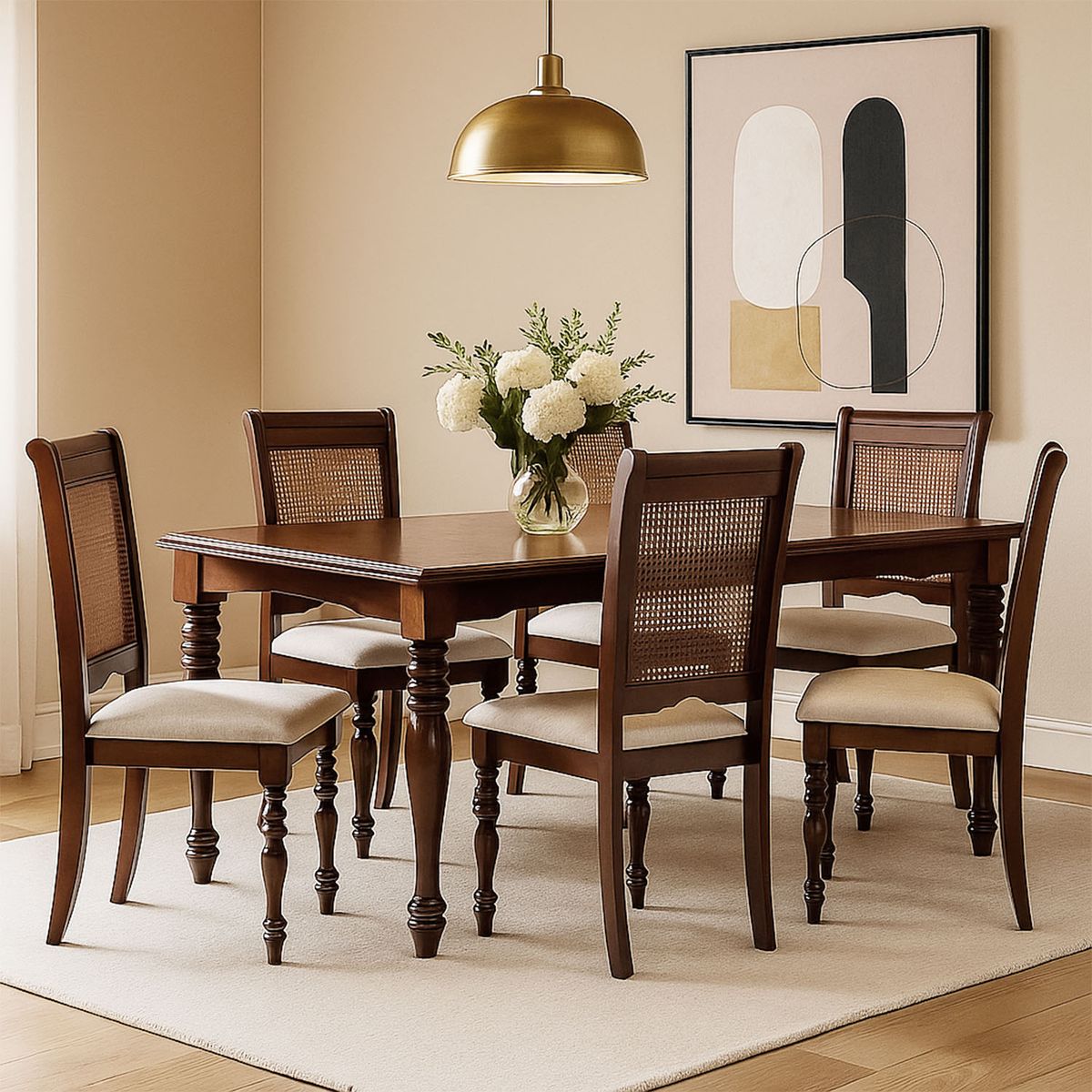 ROBERTA ALLEN - Juego de Comedor Eminence 6 Sillas