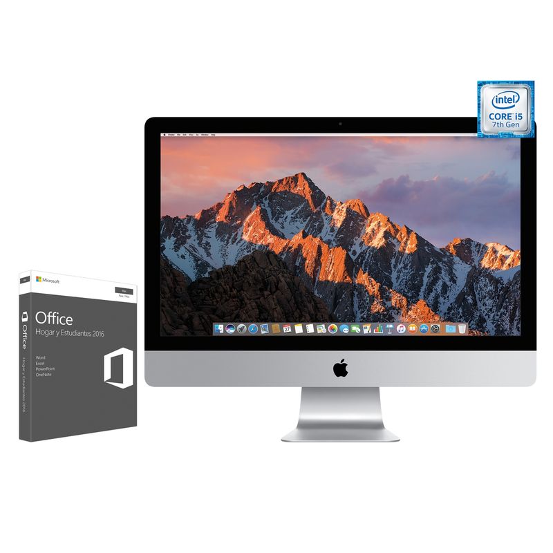  - Combo iMac 5K 27" + Office Hogar y Estudiantes