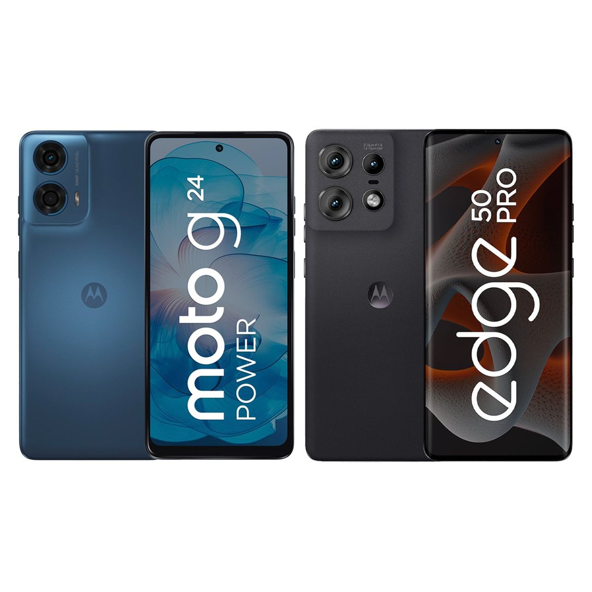 MOTOROLA - Pack Smartphone Motorola Edge 50 PRO 5G 512GB + G24 Power 256GB