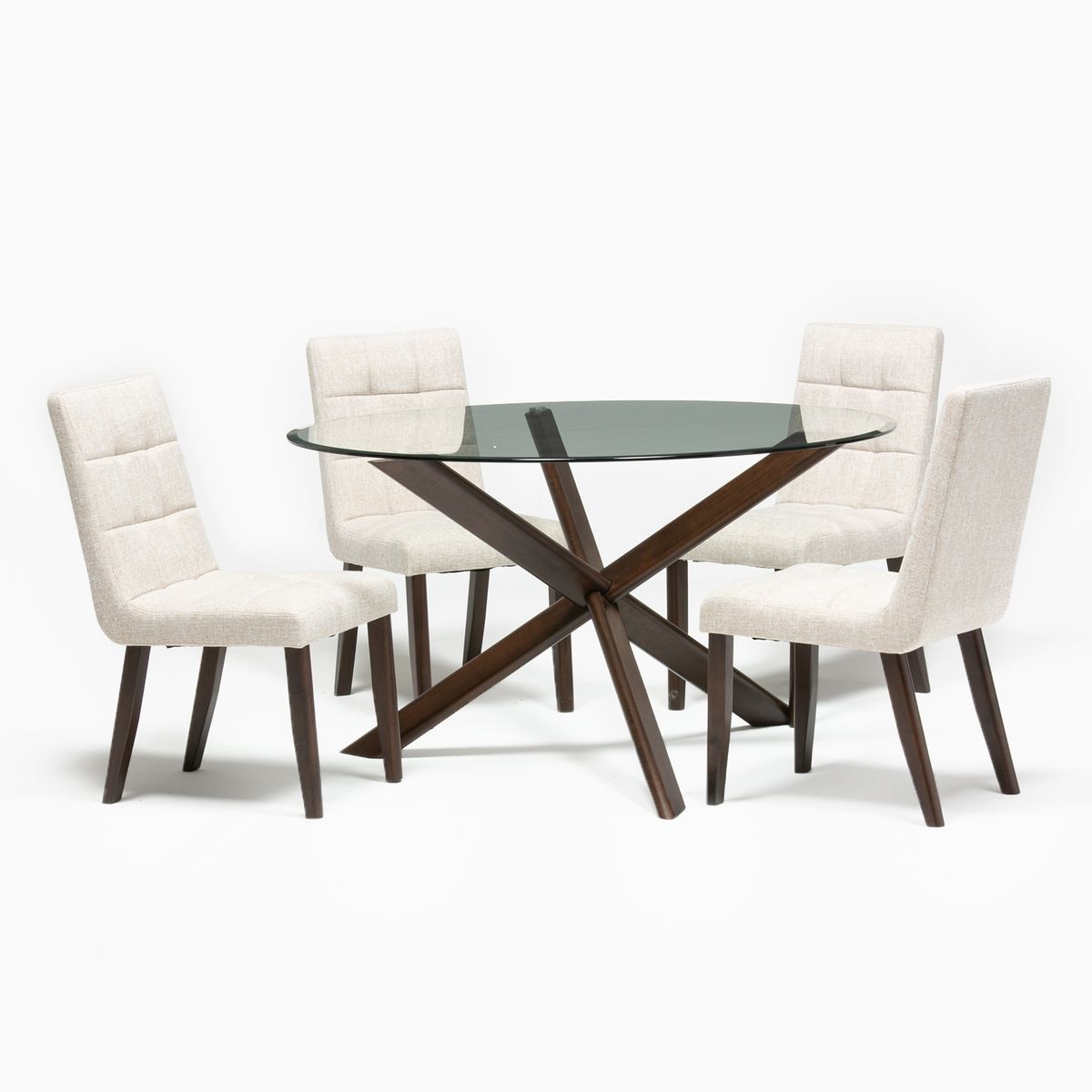 ROBERTA ALLEN - Juego Comedor Harper 4 Sillas