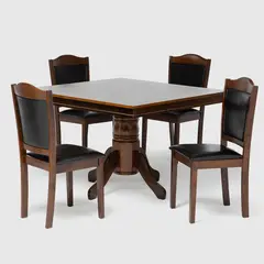 ROBERTA ALLEN - Juego de Comedor Miró cuadrado 4 sillas