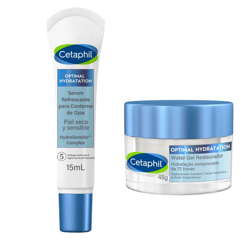 CETAPHIL - Set Sérum más Water Gel Optimal Hydration Cetaphill