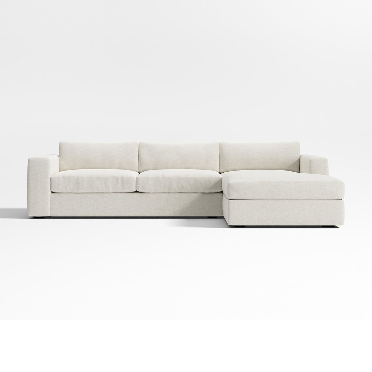 CRATE & BARREL - Sofa Seccional Oceanside Derecho