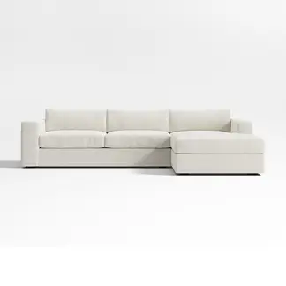 CRATE & BARREL - Sofa Seccional Oceanside Derecho