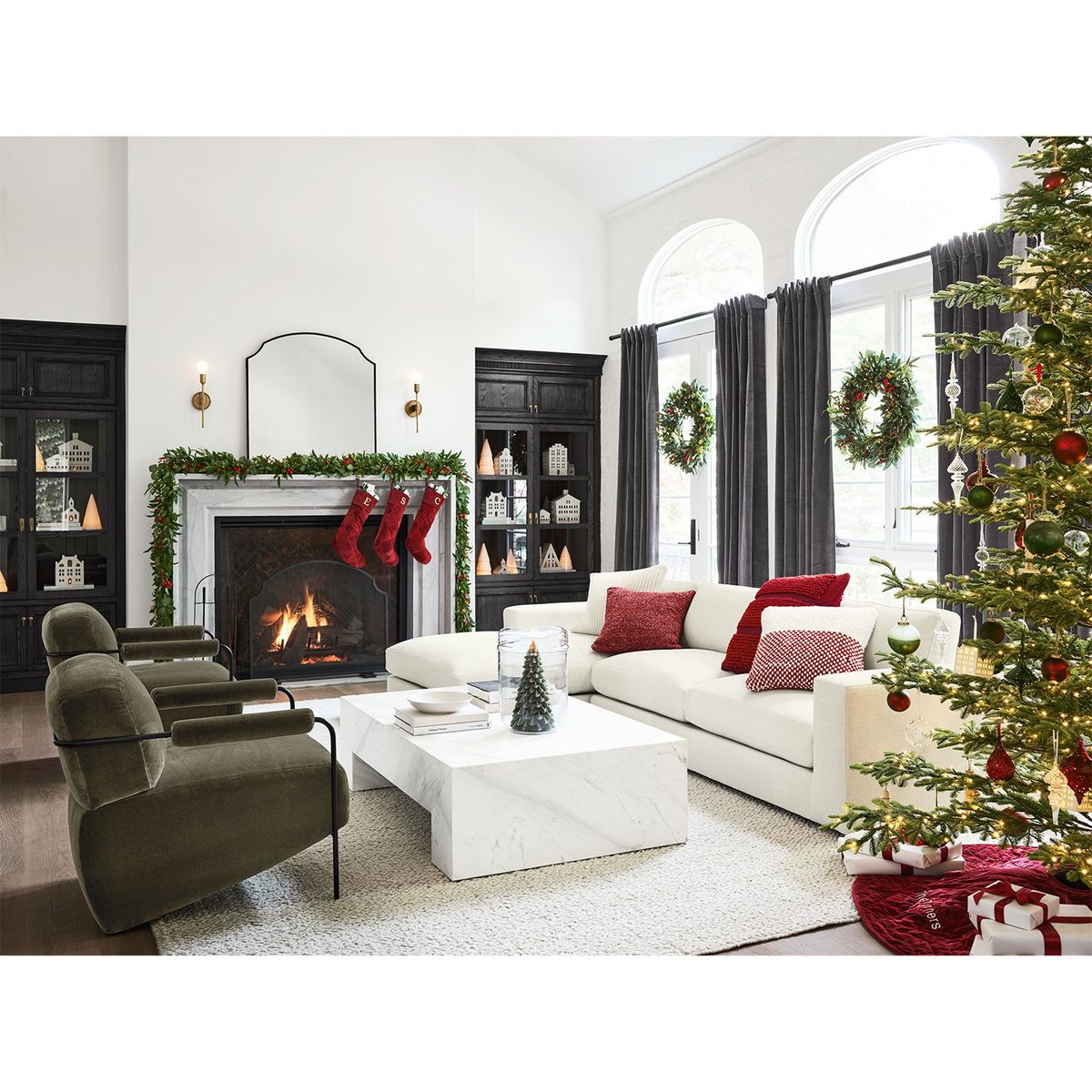 CRATE & BARREL - Sofa Seccional Oceanside Derecho