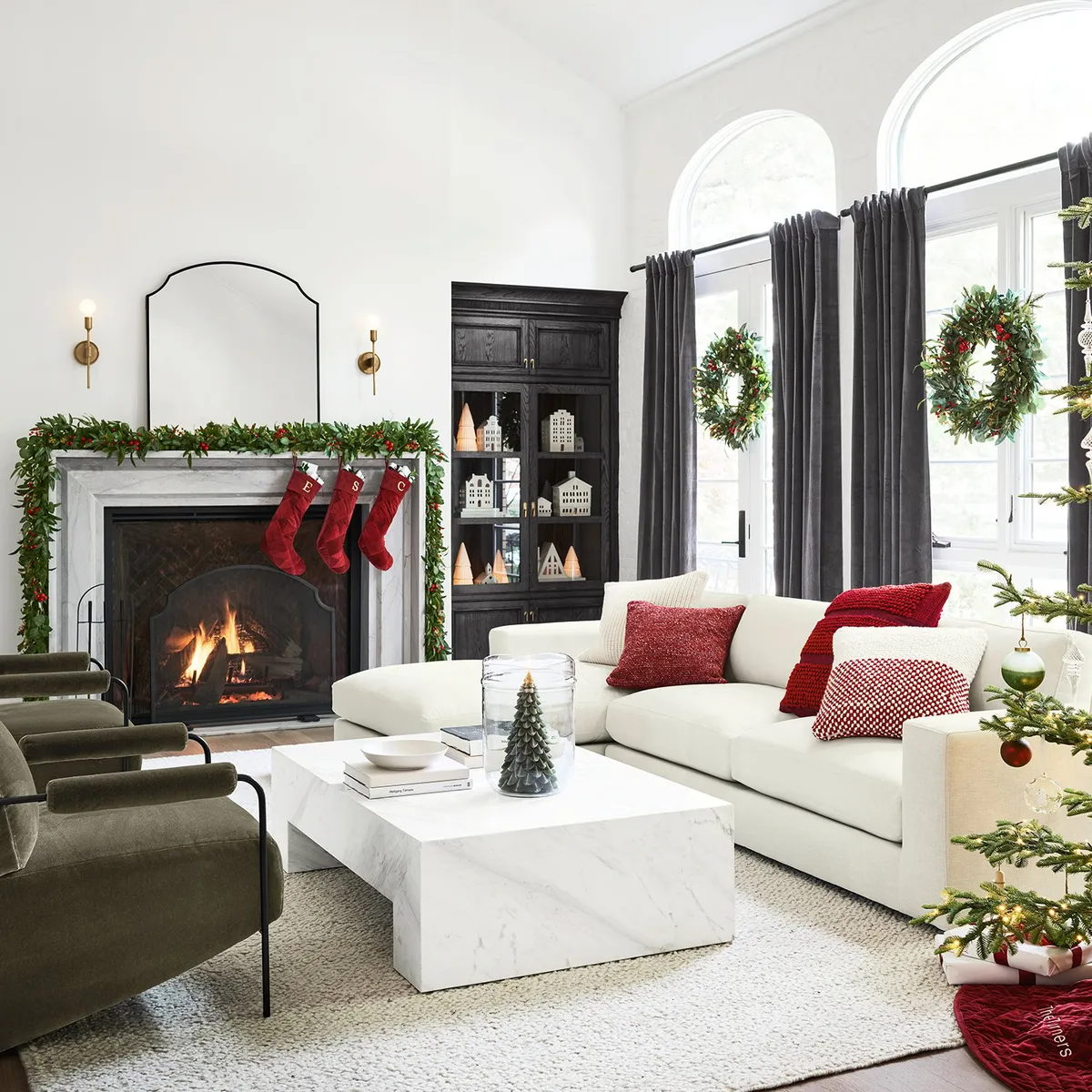 CRATE & BARREL - Sofa Seccional Oceanside Izquierdo