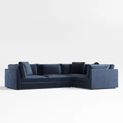 CRATE & BARREL - Sofá Modular 3 piezas Monterey