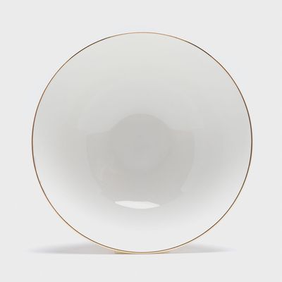 Imagen 2 del producto Set 4 Bowls 17 cm Borde Dorado Redondo