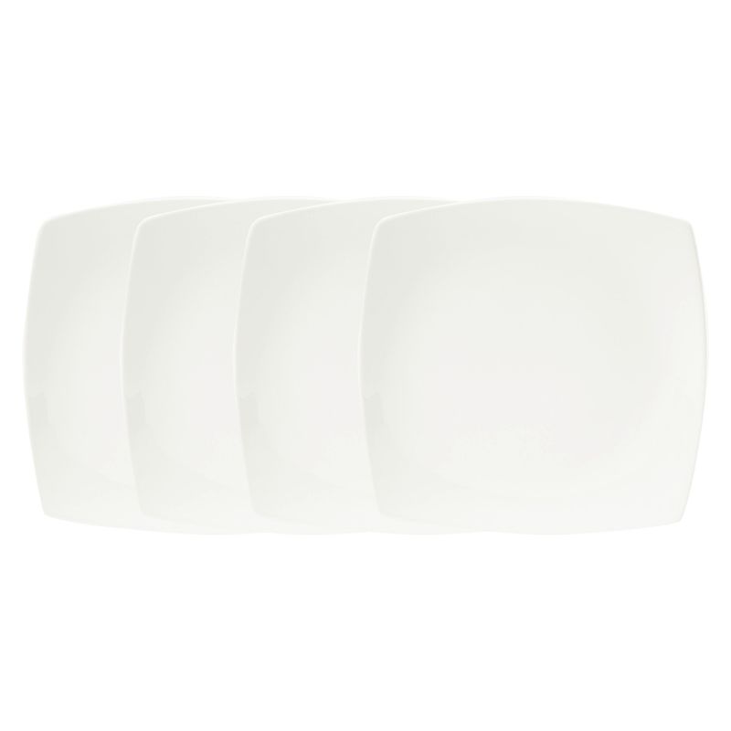 BASEMENT HOME - Set 4 Platos Ensalada/Postre 20 cm Essential Cuadrado Basement Home