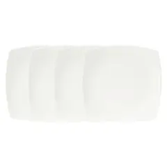 BASEMENT HOME - Set 4 Platos Ensalada/Postre 20 cm Essential Cuadrado