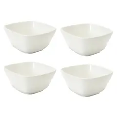 BASEMENT HOME - Set 4 Bowls 12 cm Essential Cuadrado 310 ml