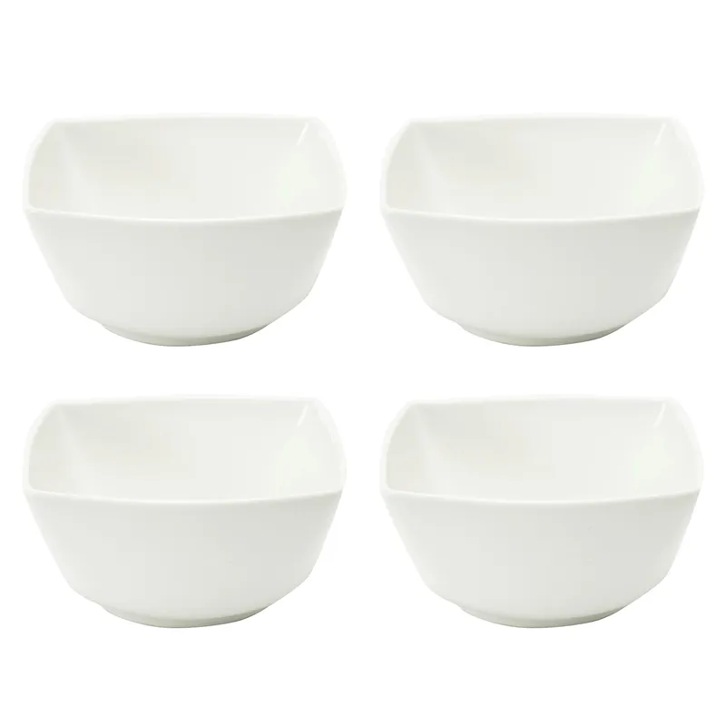 BASEMENT HOME - Set 4 Bowls 15 cm Essential Cuadrado Basement Home