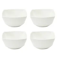 BASEMENT HOME - Set 4 Bowls 15 cm Essential Cuadrado