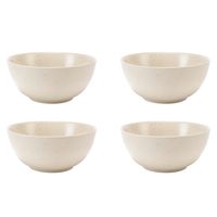 Set 4 Bowls Cerámica Gres 15 cm