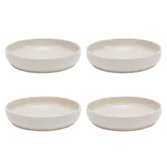 BASEMENT HOME - Set 4 Plato Hondo 22.5 Cm Cerámica