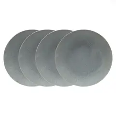 BASEMENT HOME - Set 4 Platos Fondo 27 Cm Cerámica Gres