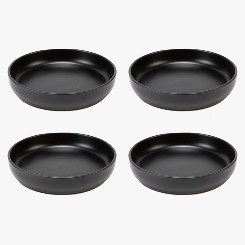 BASEMENT HOME - Set 4 Plato Hondo 22.5 Cm Cerámica Basement Home