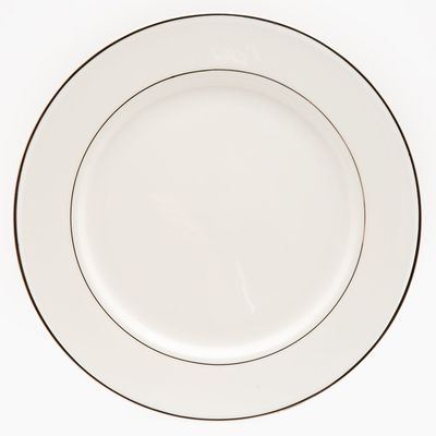 Imagen 2 del producto Set 4 Platos Fondo 26 cm Borde Plateado