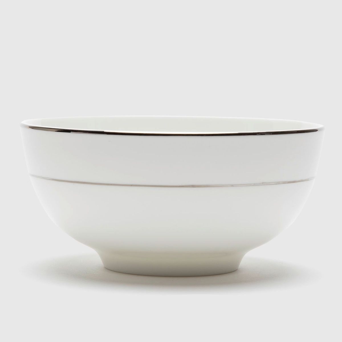 FLORENCIA - Set 4 Bowls 15 cm Borde Plateado Florencia