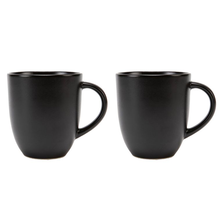 BASEMENT HOME Set 2 Mugs 340 ml Cerámica Gres
