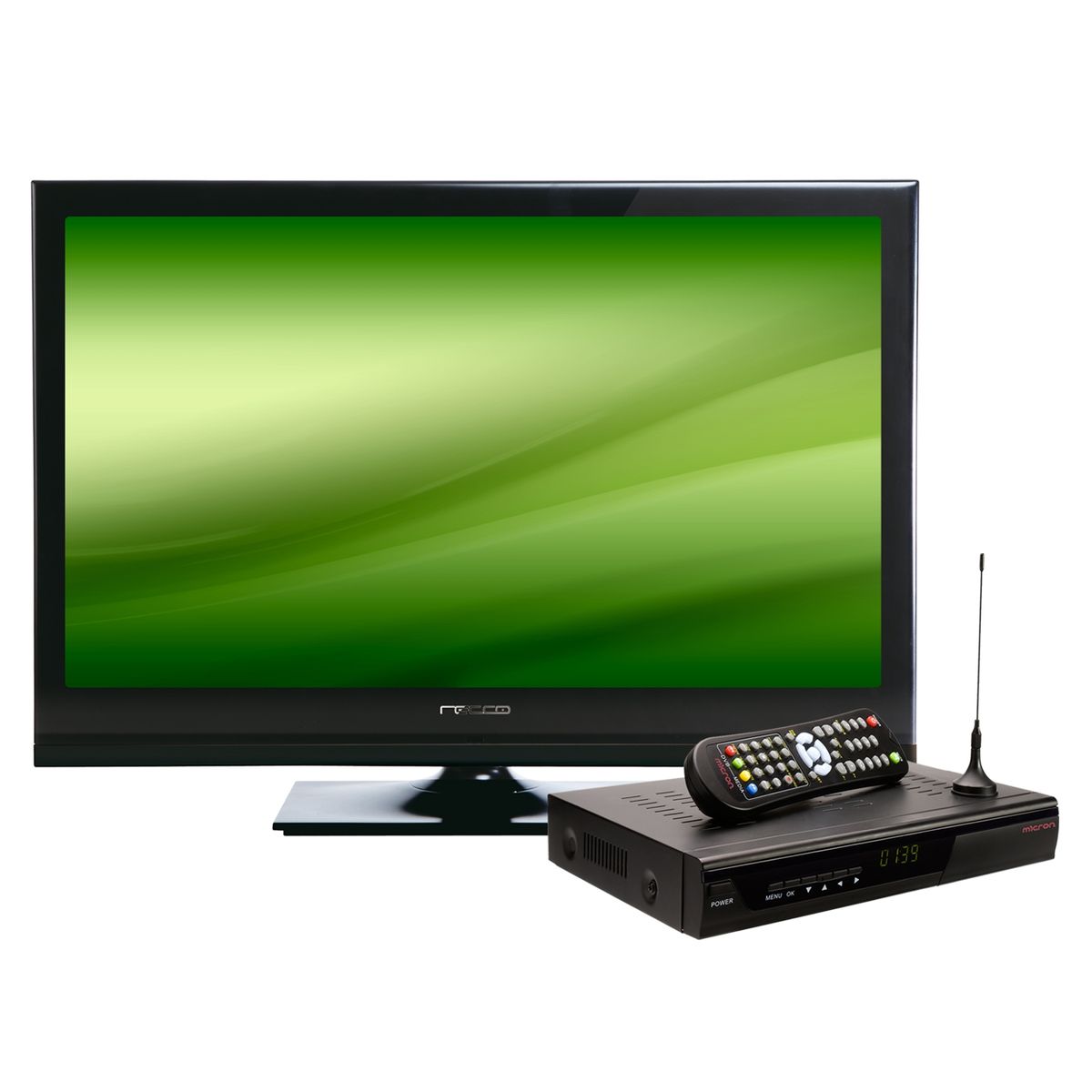  - Combo  LCD RLCD-32M11 + Decodificador TV Digital 2600