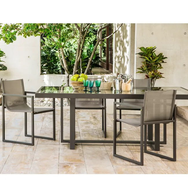 BASEMENT HOME - Juego de Comedor 6 Sillas Monaco