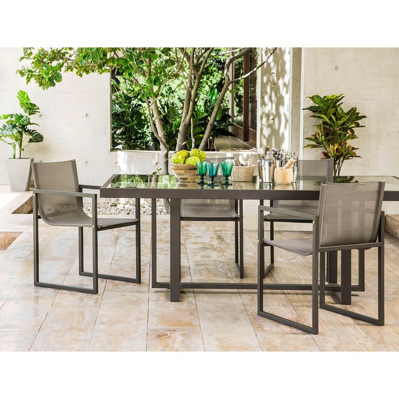 BASEMENT HOME - Juego de Comedor 8 Sillas Monaco