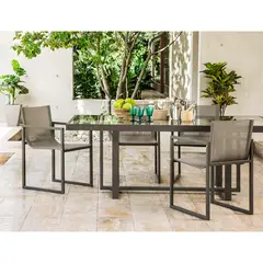 BASEMENT HOME - Juego de Comedor 8 Sillas Monaco