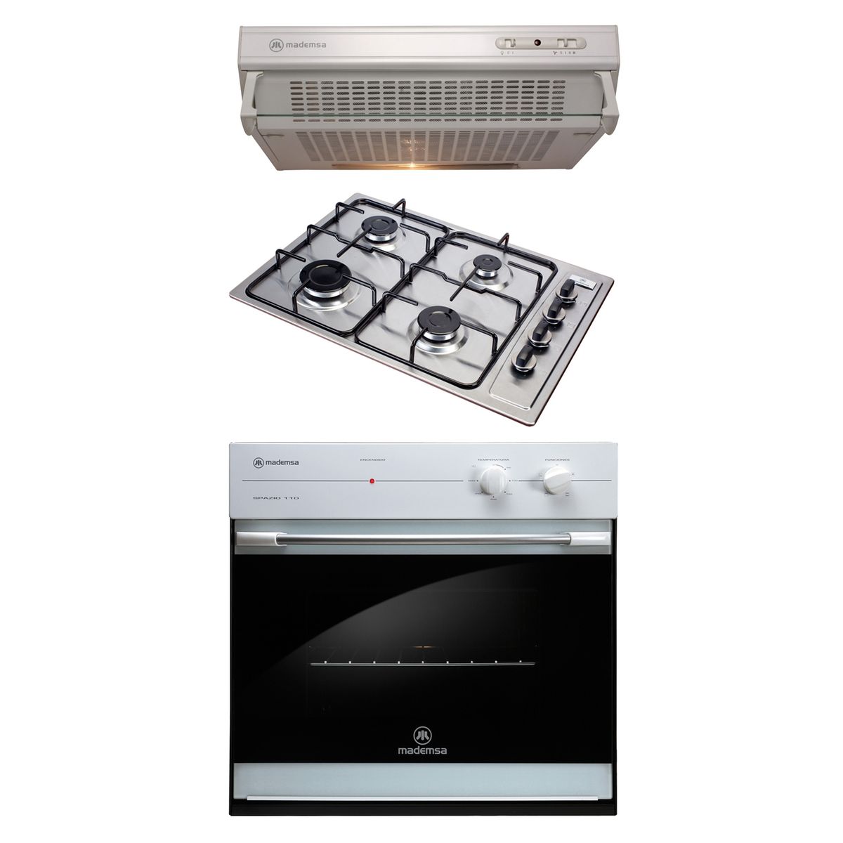  - Kit Encimera + Horno + Campana