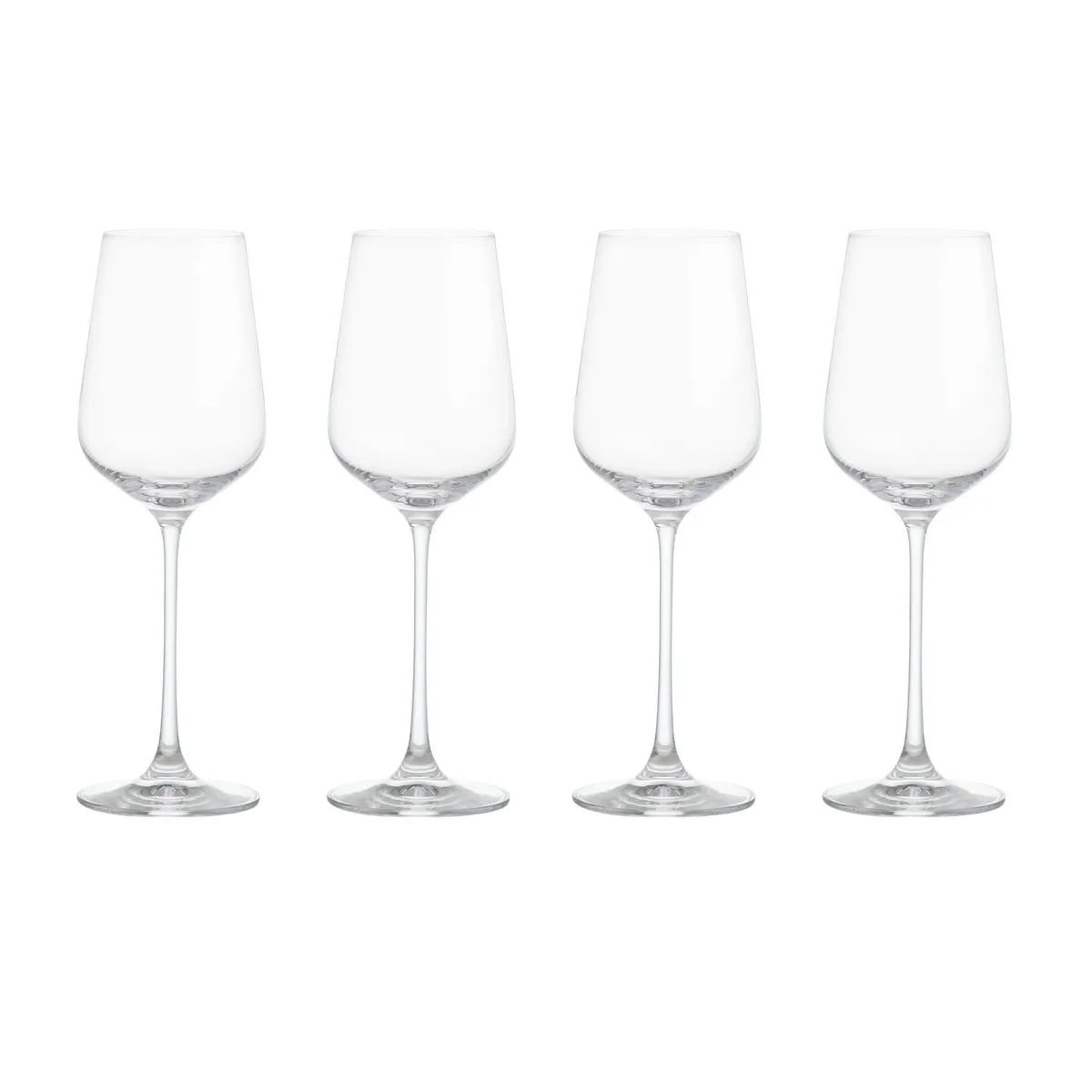 CRATE & BARREL - Set 4 Copa Vino Blanco Hip 14Oz