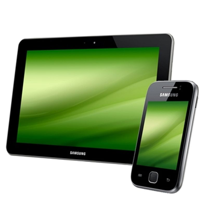  - Smartphone Combo Tablet Galaxy P7510 Wifi + Celular S5360 Galaxy Totoro