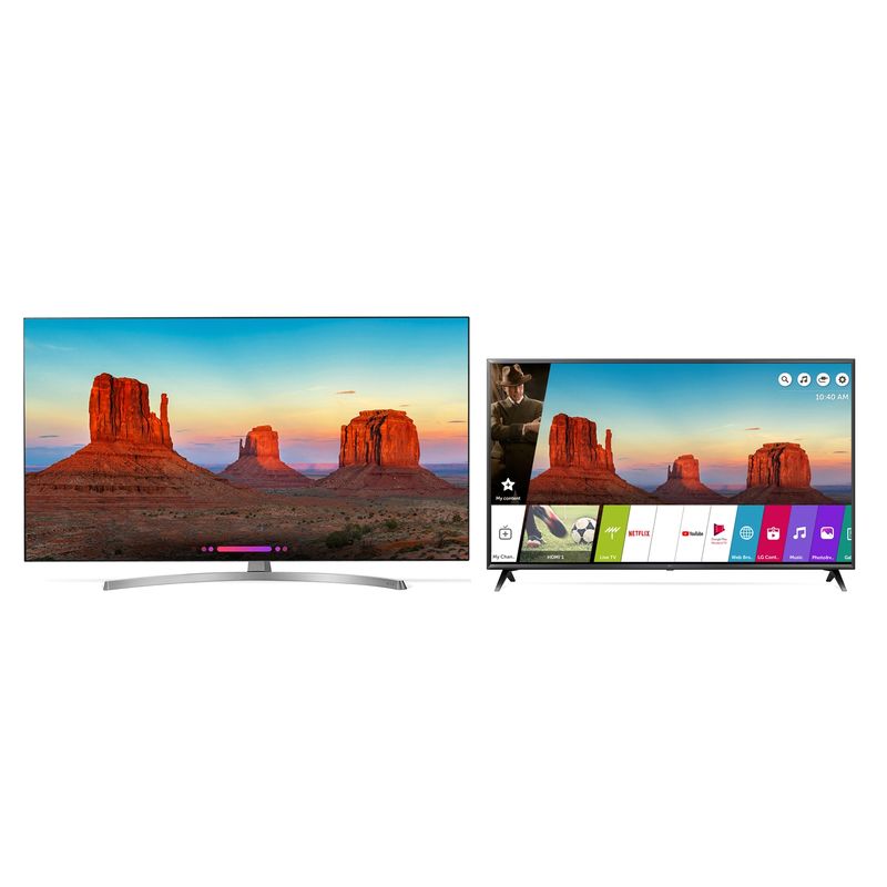  - OLED 55" 55B8S + LED 49" UK6200 4K Ultra HD Smart TV