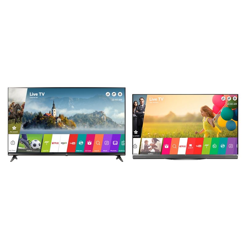  - OLED 65"  4K Ultra HD Smart TV 3D  + LED 49  4K Ultra HD Smart TV