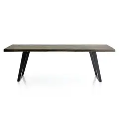CRATE & BARREL - Mesa Comedor Yukon Gris