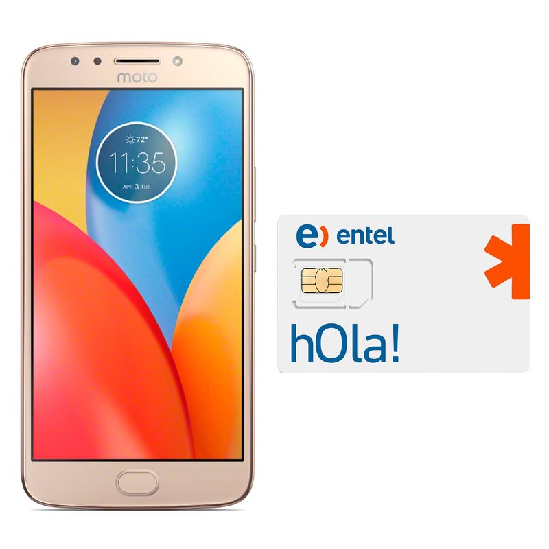  - Combo Motorola Moto E Plus (Tri) + SIM Entel
