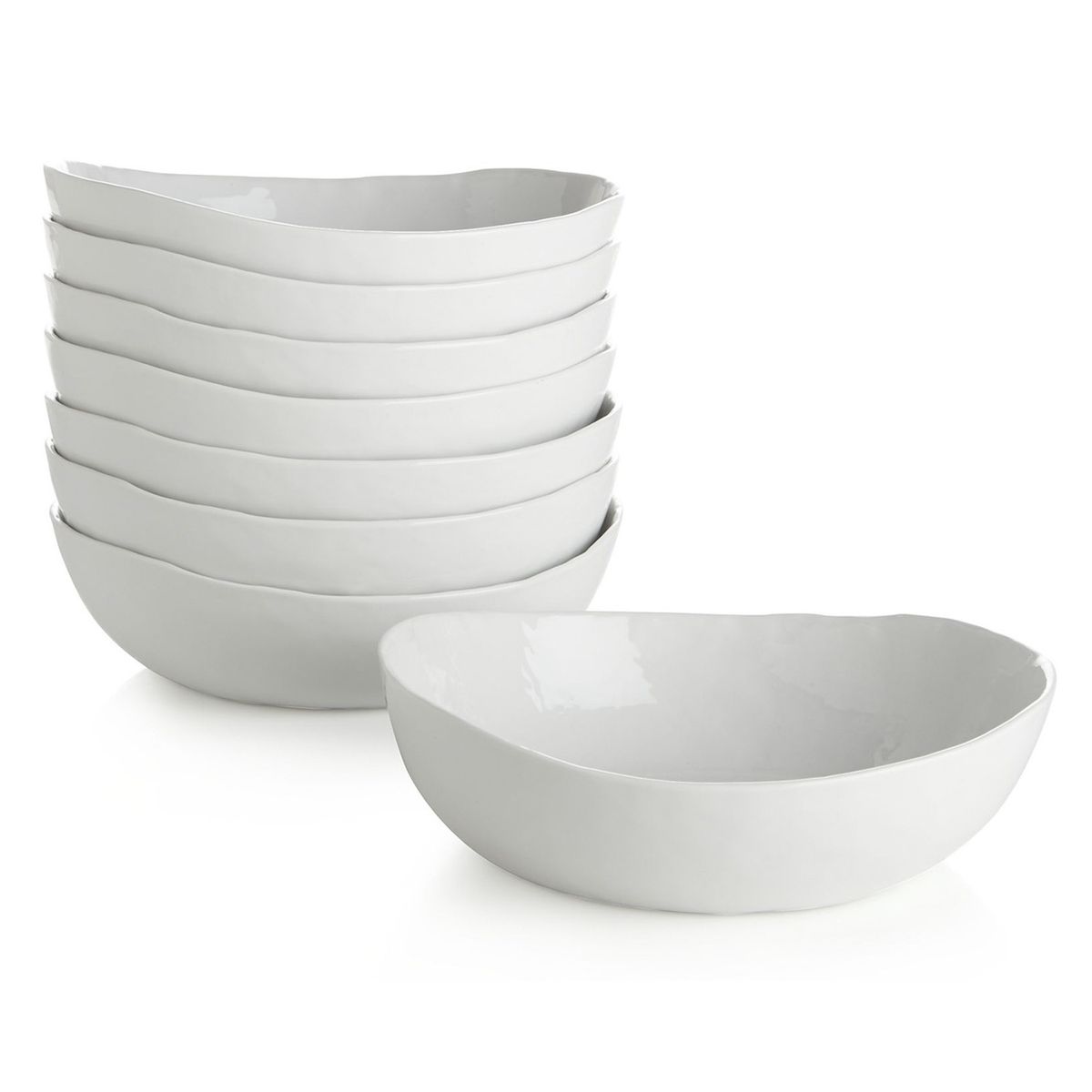 CRATE & BARREL - Set 8 Bowl Bajo Mercer