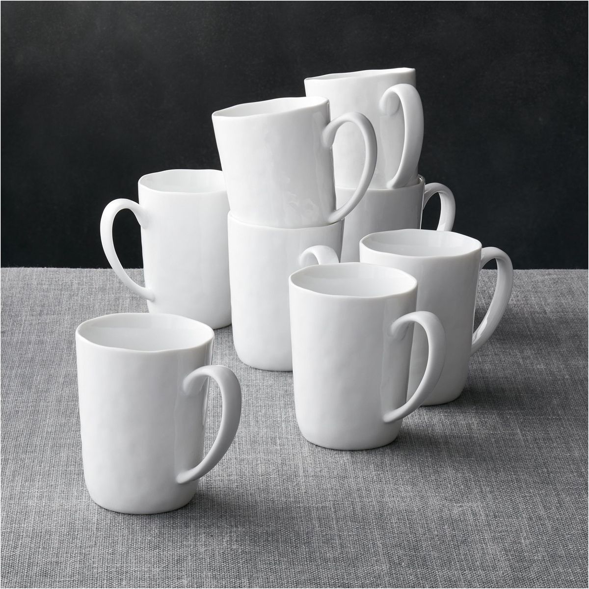 CRATE & BARREL - Set 8 Mug Mercer