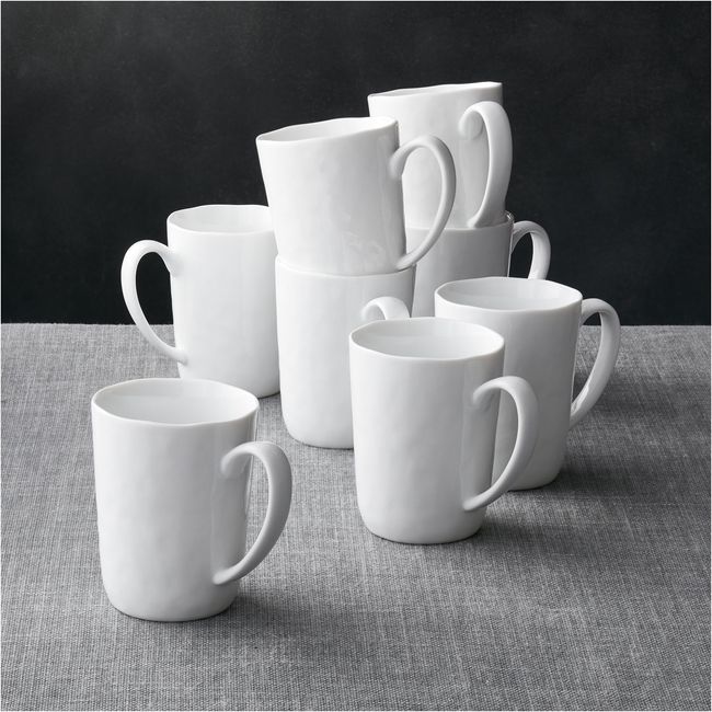CRATE & BARREL - Set 8 Mug Mercer