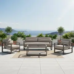 BASEMENT HOME - Juego de Terraza Monaco 3-1-1